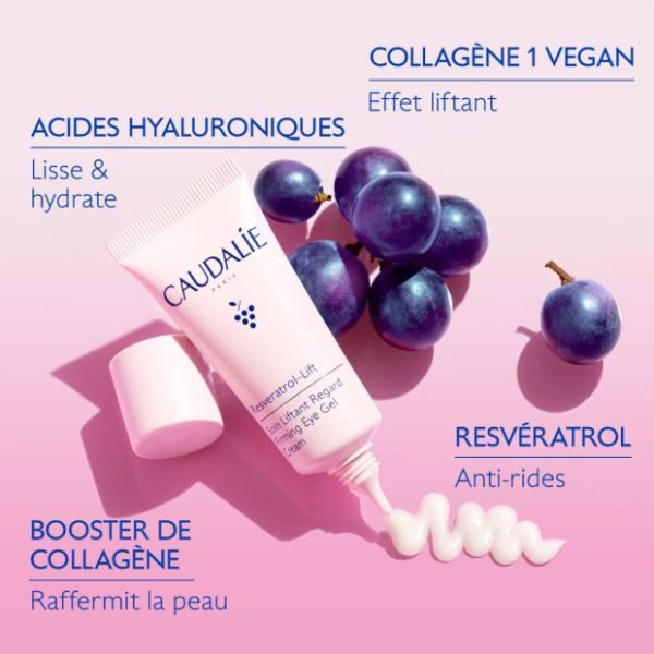 CAUDALIE RESVERATROL LIFT SOIN LIFTANT REGARD 15ML – Image 2