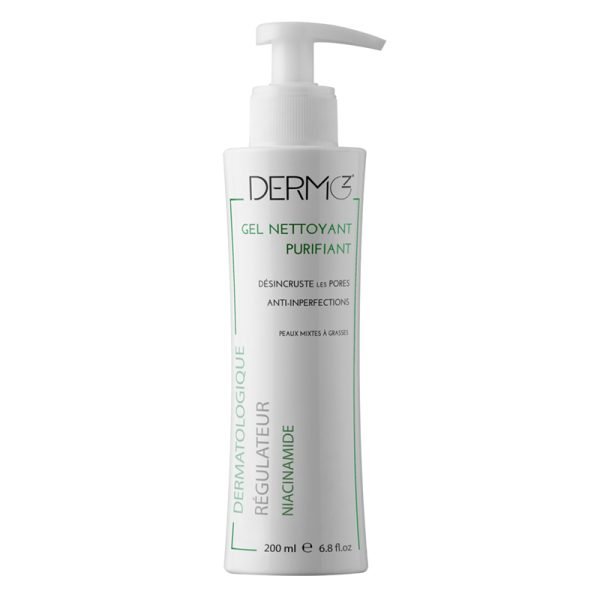 DERMOZ GEL NETTOYANT ET PURIFIANT 200mL – Image 1