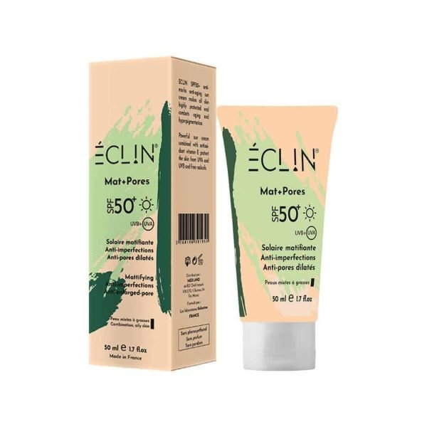 ECLIN CREME SOLAIRE SPF50+ MAT+PORES 50mL – Image 1