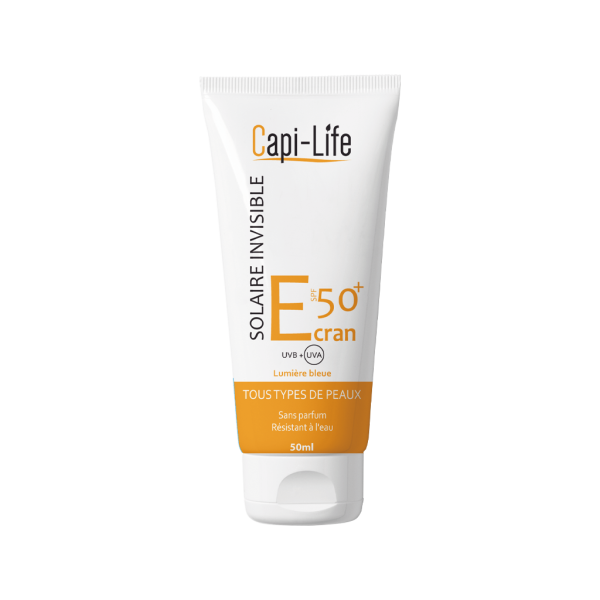 CAPI-LIFE Ecran solaire invisible+ gel nettoyant 50ml offert – Image 2