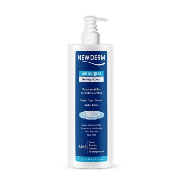 NEW DERM GEL SURGRAS NETTOYANT 500ML – Image 1