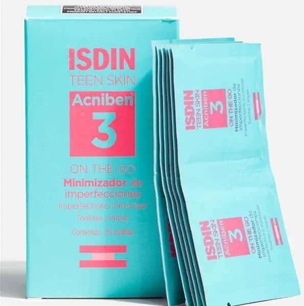 ISDIN TEEN SKIN ACNIBEN 3 ON THE GO MINIMISEUR D'IMPERFECTIONS – Image 3