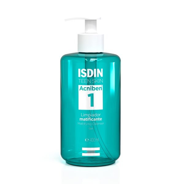 ISDIN ACNIBEN 1 GEL NETTOYANT MATIFIANT 400 ML – Image 1