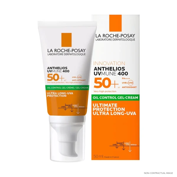 LA ROCHE POSAY ANTHELIOS XL GEL-CREME ANTI-BRILLANCE SPF50+ INVISIBLE 50ML – Image 2