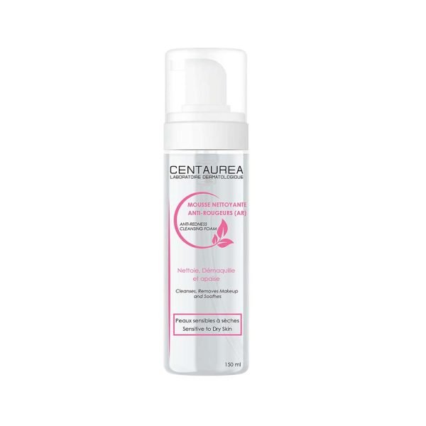 CENTAUREA MOUSSE NETTOYANTE ANTI ROUGEUR 150ml – Image 1