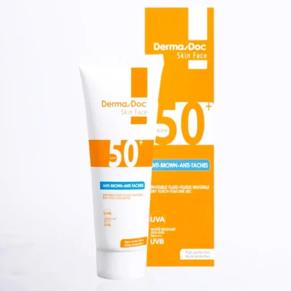 DERMADOC CREME SOLAIRE SPF50+ INVISIBLE 50ML – Image 2