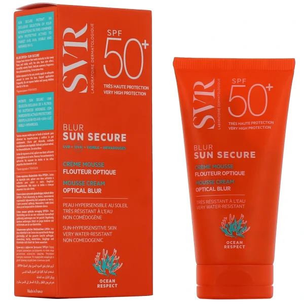 SVR SUN SECURE BLUR MOUSSE FLOUTEUR OPTIQUE SPF50 50ML – Image 2