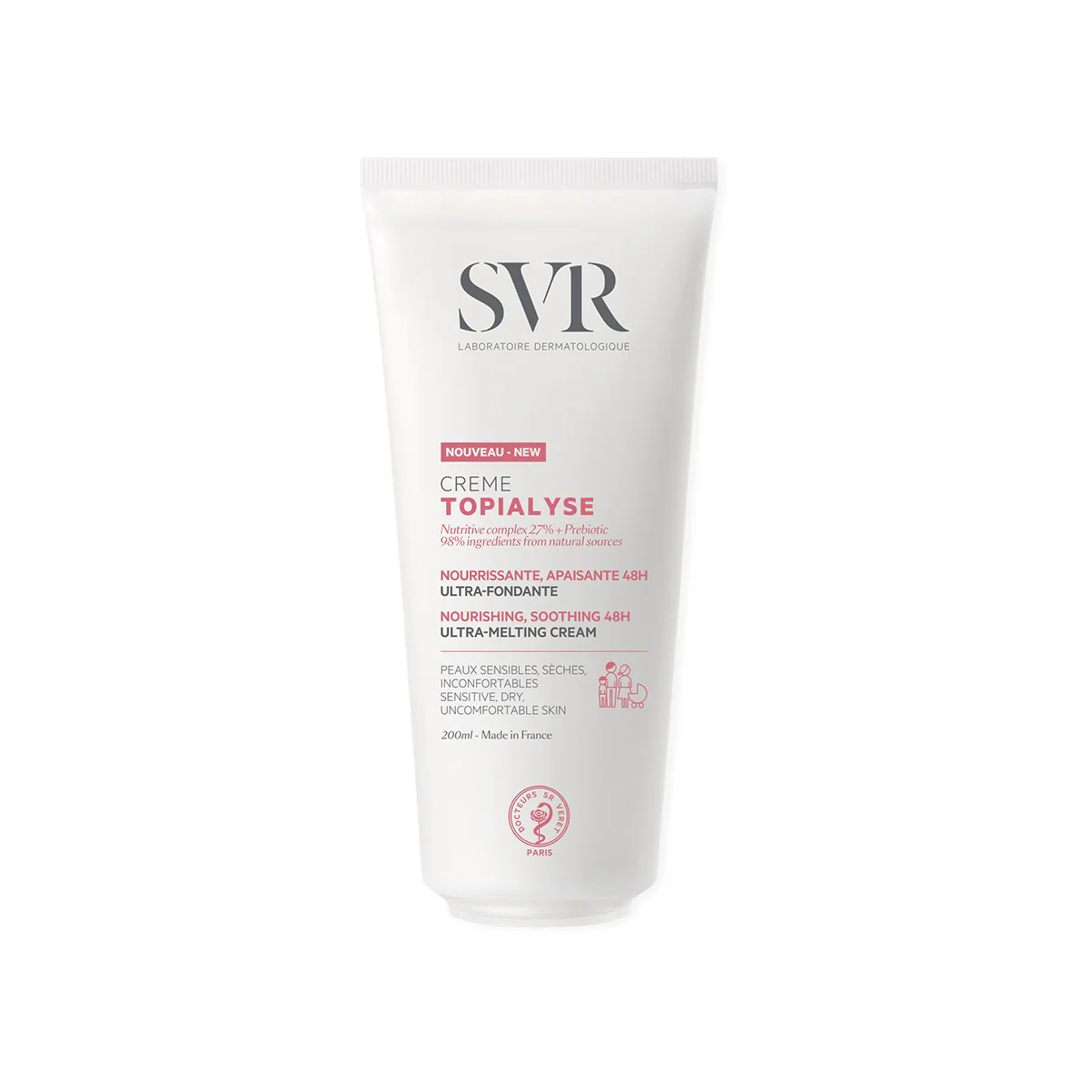 SVR Topialyse Crème Soin Nourrissant 200ml