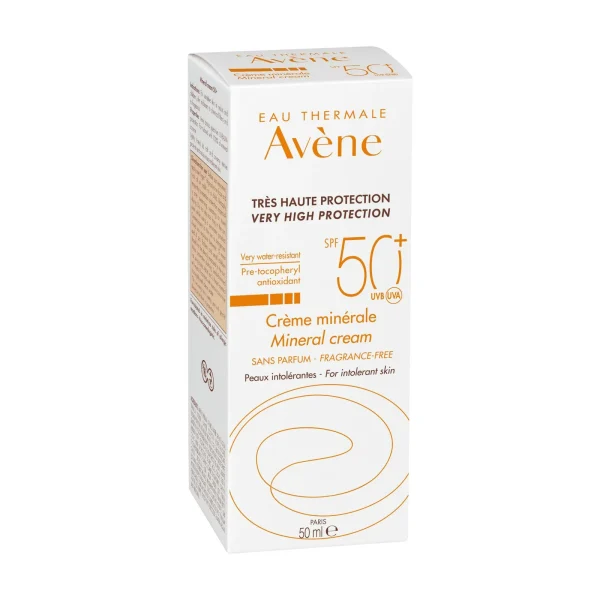 AVENE TRES HAUTE PROTECTION CREME MINERALE SPF50+ 50ML – Image 3