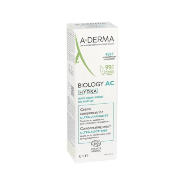 A-DERMA BIOLOGY AC HYDRA CREME COMPENSATRICE 40mL – Image 3