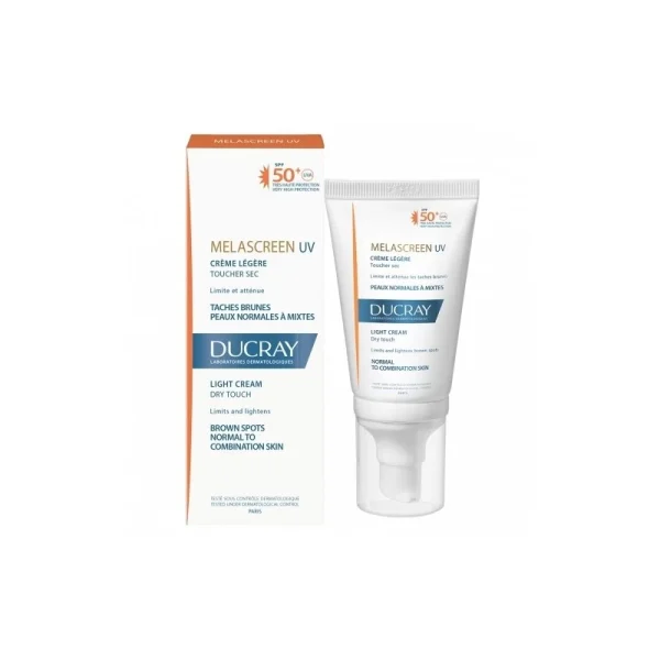 DUCRAY MELASCREEN UV CRÈME LÉGÈRE SPF50+ 40mL – Image 2