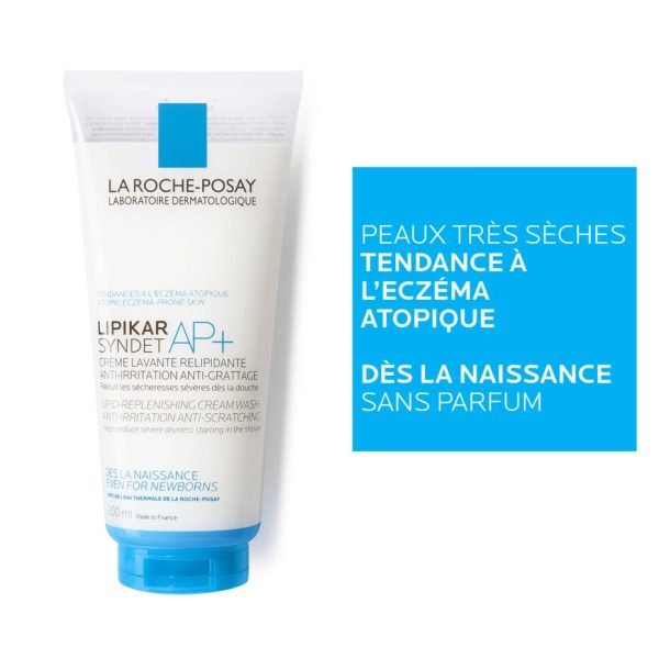 La Roche-Posay Lipikar Syndet AP+ – Apaisement Intense 200ML – Image 2