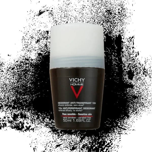 Vichy Homme déodorant anti-transpirant 72h roll-on 50ml