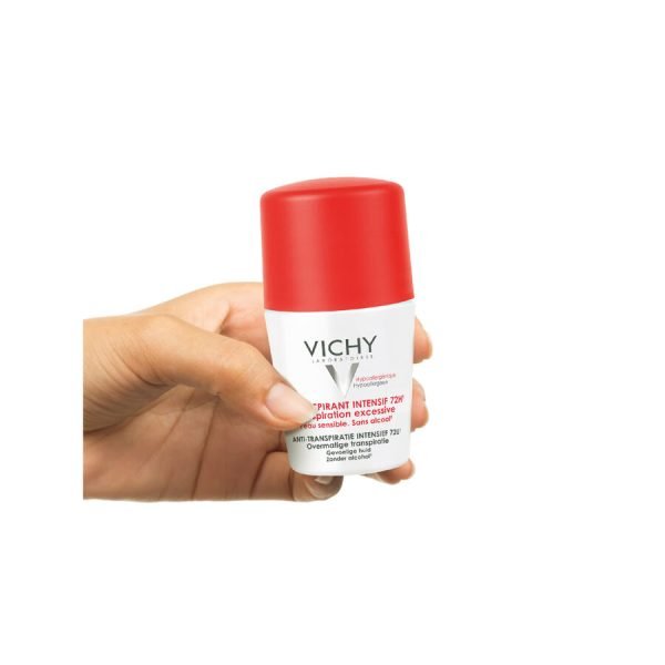 VICHY DEODORANT DETRANSPIRANT INTENSIF 72H TRANSPIRATION EXCESSIVE ROLL-ON 50ML – Image 3