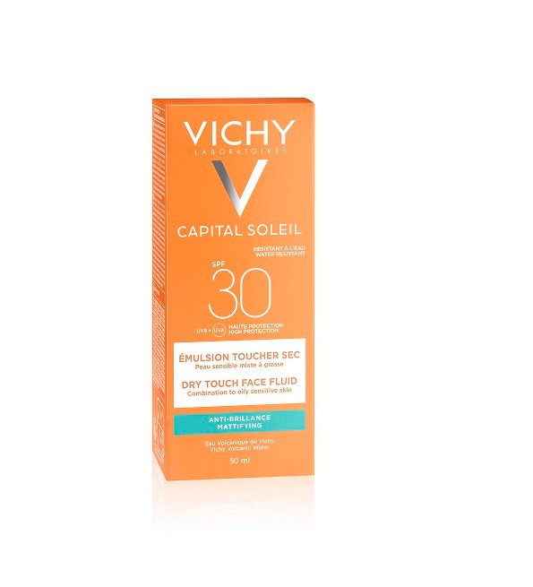 Vichy Capital Soleil Émulsion Anti-Brillance Toucher Sec SPF50 50ml