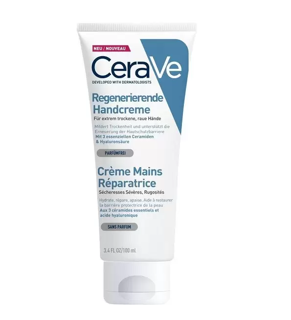 CeraVe Crème Mains Réparatrice 100ml mains sèches et abîmées