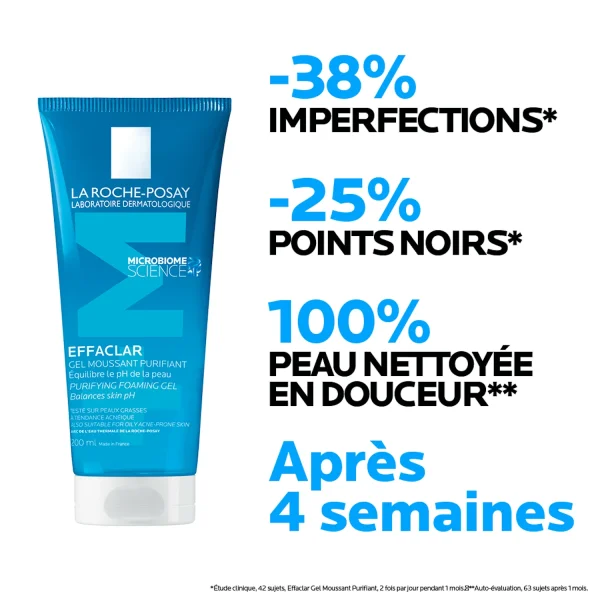 La Roche-Posay Effaclar Gel Moussant purifiant 200ml – Image 2