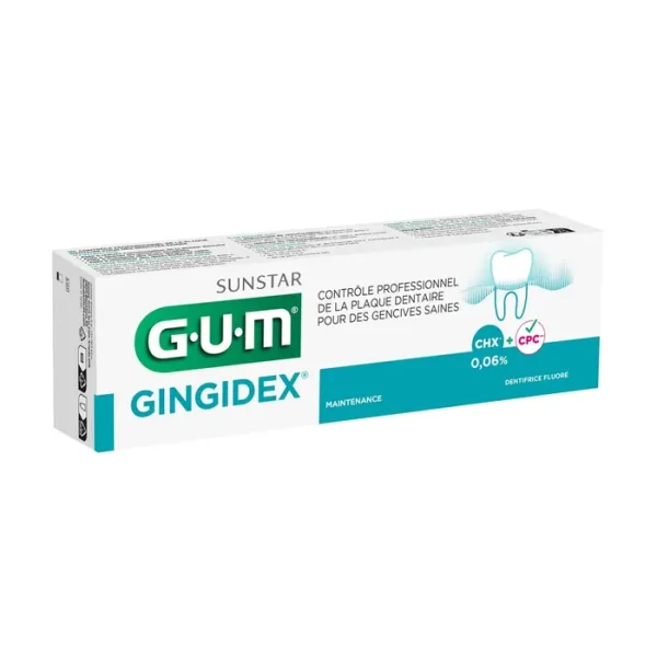 GUM DENTIFRICE GINGIDEX PREVENTION QUOTIDIENNE 75ML REF 1755 – Image 2
