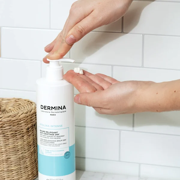DERMINA ATOLINA INTENSE BAUME RELIPIDANT ANTI-GRATTAGE 24H 400ML – Image 2