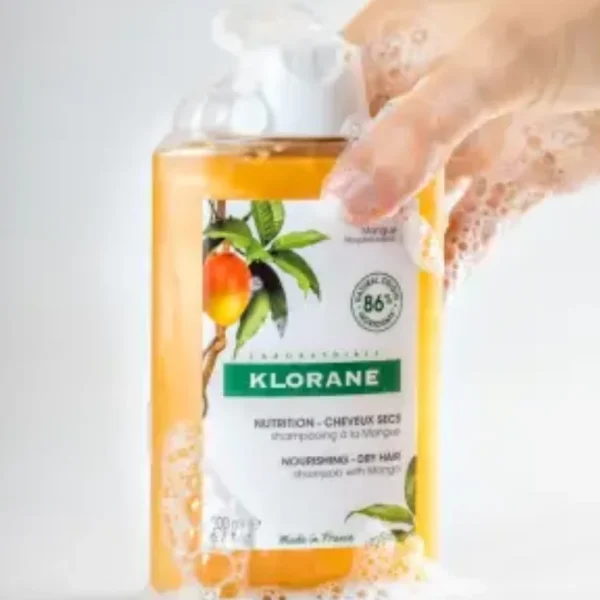 KLORANE SHAMPOOING NUTRITION A LA MANGUE 200ML – Image 2