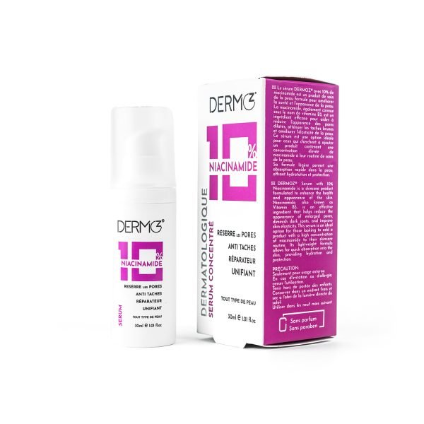 DERMOZ 10% NIACINAMIDE SERUM CONCENTRE 30ML – Image 1