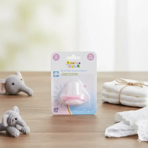 NOTRE BEBE SUCETTE ANATOMIQUE 1ER AGE REF NB023 – Image 2