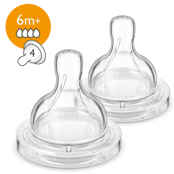 AVENT CLASSIC TETINES +6MOIS+ T4 B2 REF SCF634/27 – Image 2