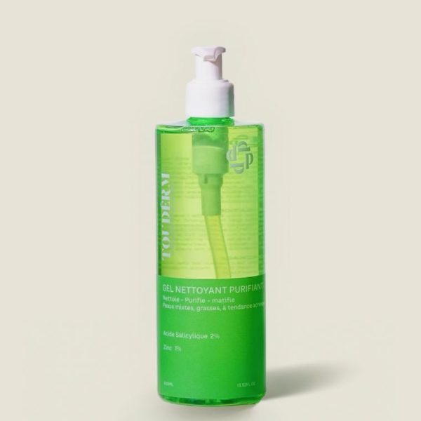 TOUDERM GEL NETTOYANT PURIFIANT 400ML – Image 1
