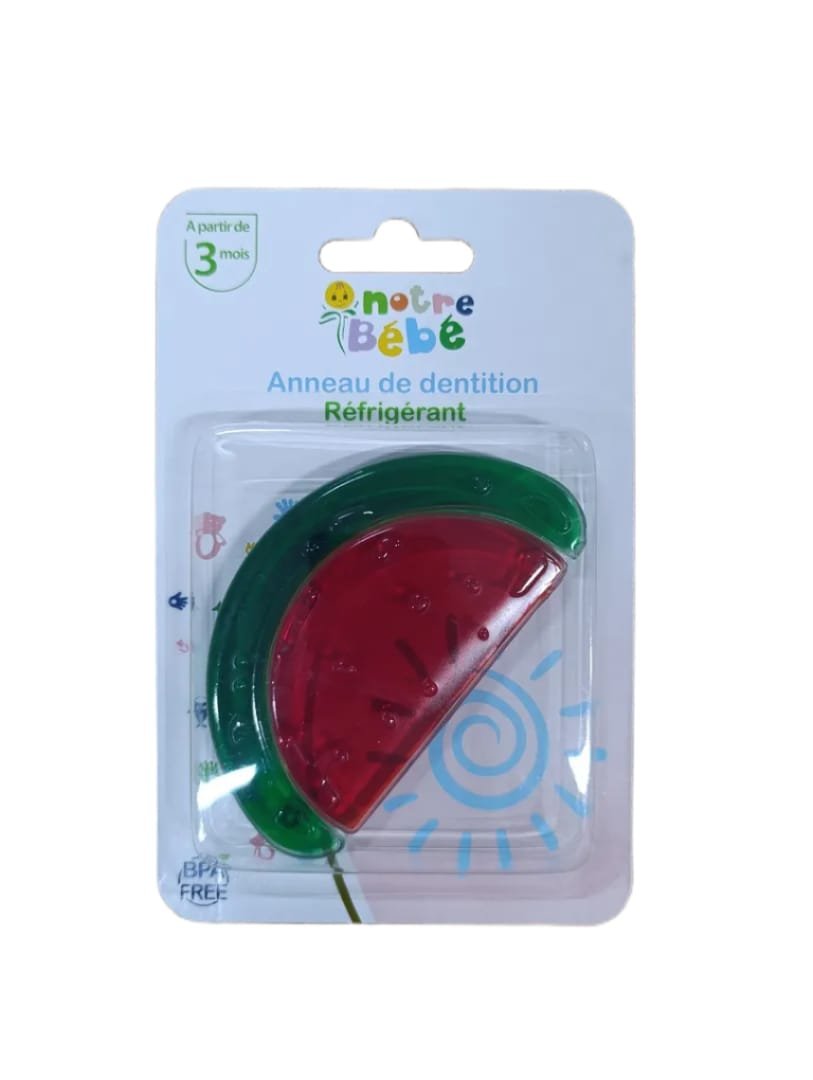 Notre Bébé Anneau de Dentition Pastèque