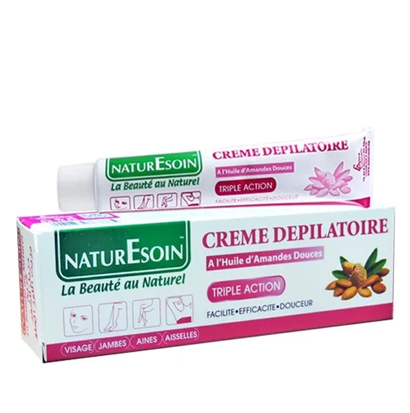 NATURESOIN CREME DEPILATOIRE A L'HUILE D'AMANDES DOUCES 50ML – Image 1