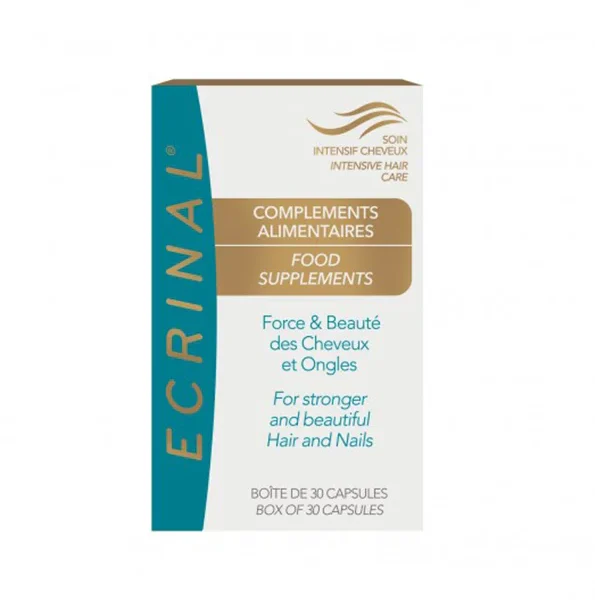 ECRINAL TRAITEMENT CHEVEUX DE 1 MOIS 30 CAPSULES – Image 1