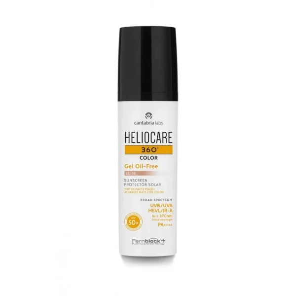 HELIOCARE 360° GEL OIL FREE BEIGE SPF50+ 50 ML – Image 1