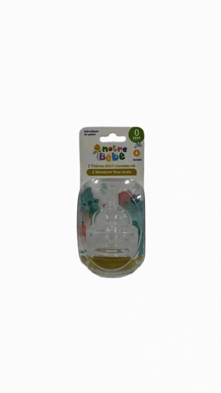 NOTRE BÉBÉ Tétines Silicone Small +0 Mois