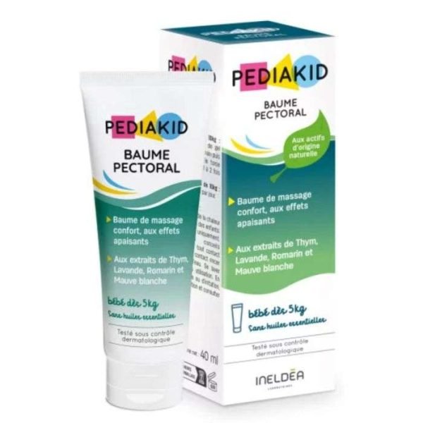 PEDIAKID BAUME DE MASSAGE PECTORAL 40ML – Image 1