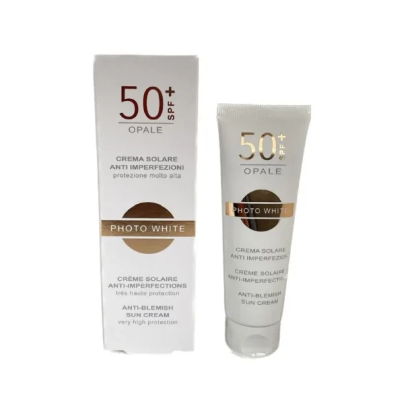 PHOTO WHITE CREME SOLAIRE ANTI IMPERFECTIONS OPALE SPF50+ 50ML – Image 1
