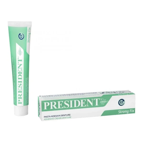 PRESIDENT DENTURE CREME ADHESIVE 20G – Image 1