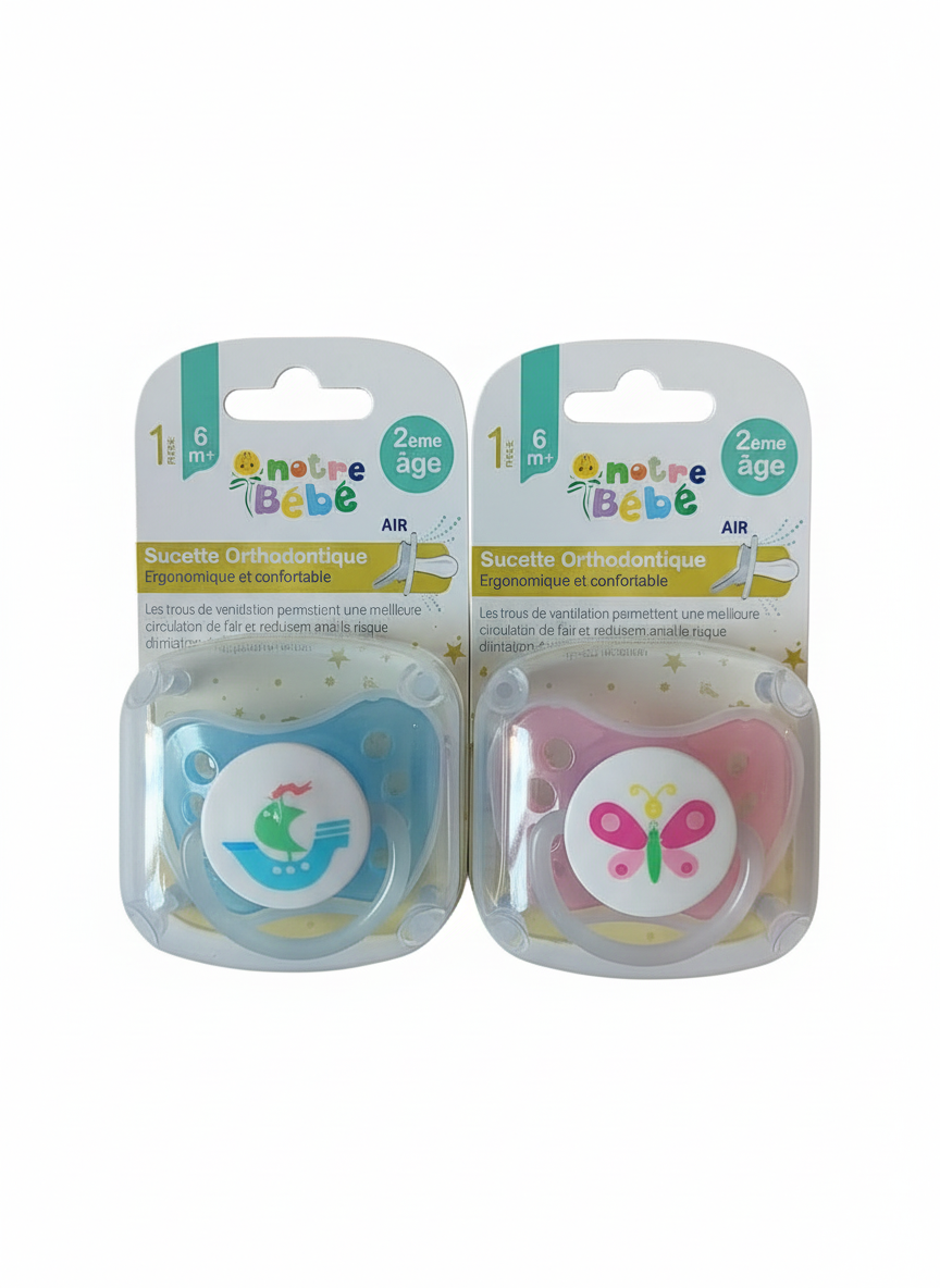 Notre Bébé Sucette Orthodontique 2ᵉ Âge Notre Bébé Sucette Orthodontique 2ᵉ Âge