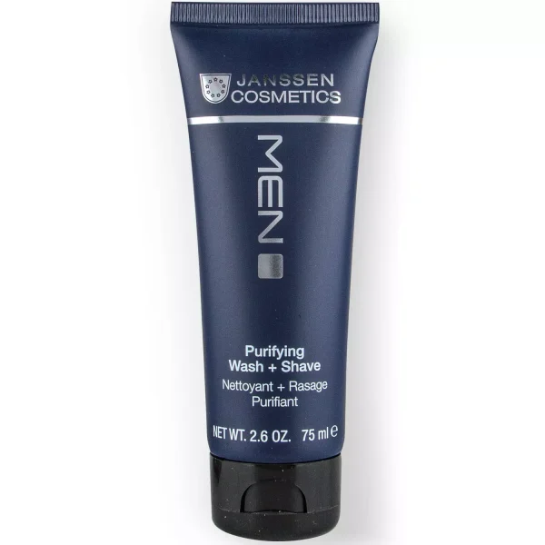 JANSSEN COSMETICS MEN PURIFYING WASH AND SHAVE 75ML – Image 2