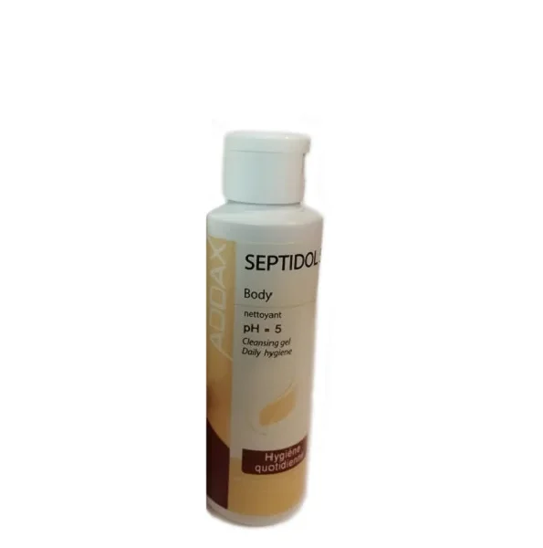 ADDAX SEPTIDOL PH5 BODY GEL NETTOYANT 125ML – Image 1