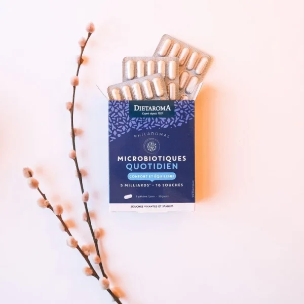 DIETAROMA MICROBIOTIQUE QUOTIDIEN 60 GELULES – Image 2