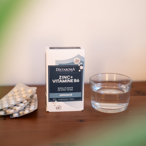 DIETAROMA Zinc + vitamine B6 60 comprimés – Image 2
