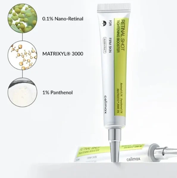 CELIMAX RETINOL SHOT TIGHTENING BOOSTER 15ML – Image 2