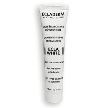 Crème éclaircissante dépigmentante ECLADERM Ecla White 40 ml pour teint uniforme et éclatant