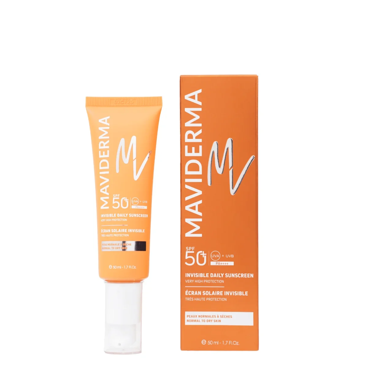 MAVIDERMA Écran Solaire Invisible SPF50+ MAVIDERMA Écran Solaire Invisible SPF50+