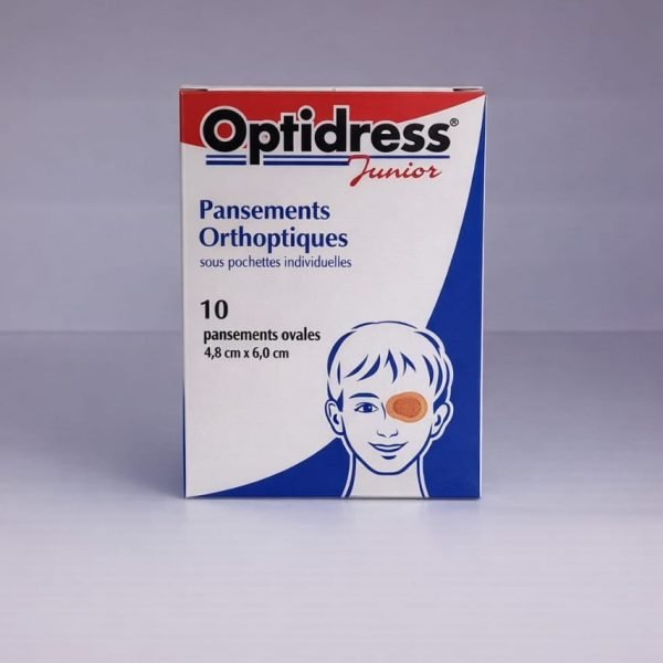 OPTIDRESS COMPRESSE OCULAIRE JUNIOR 4.8CM*6CM B10 – Image 1