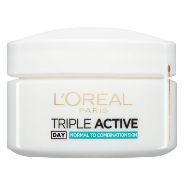 L'OREAL TRIPLE ACTIVE MULTI-PROTECTION JOUR 24H POUR PEAUX NORMALES à MIXTES 50ML – Image 2