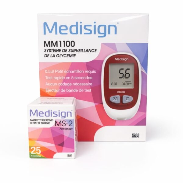 PACK MEDISIGN MM1100 + 25 BANDELETTES MS-2