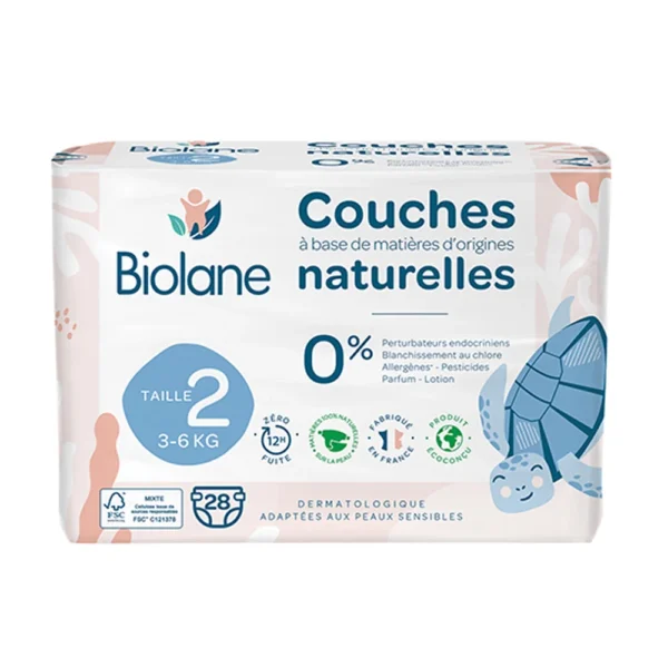 BIOLANE COUCHES ECOLOGIQUE TAILLE 2