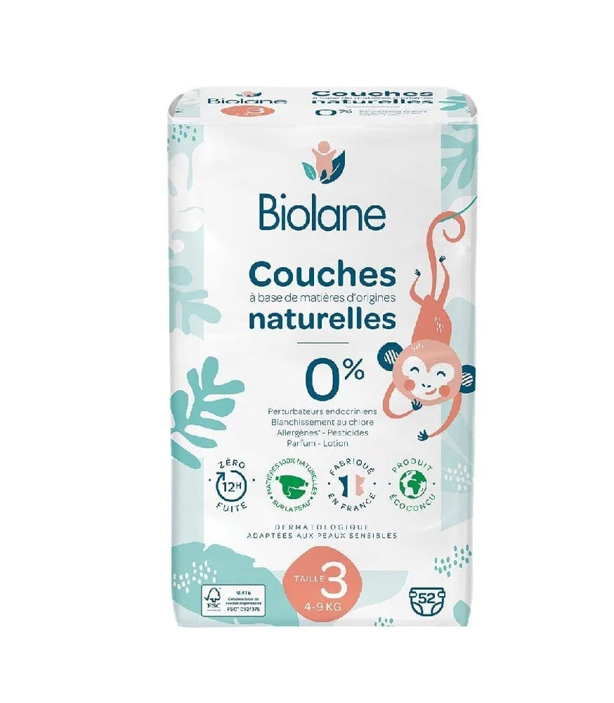 BIOLANE COUCHES ECOLOGIQUE TAILLE 3