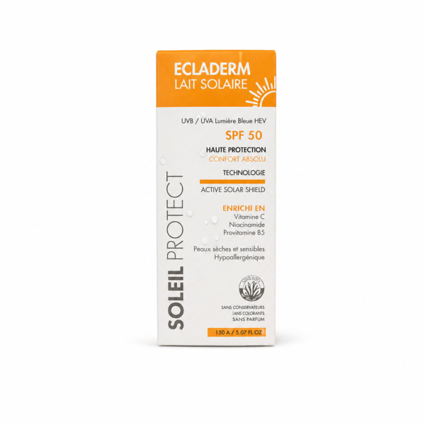 ECLADERM PROTECT LAIT SOLAIRE SPF50+ 150ML – Image 2